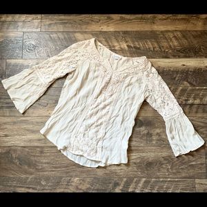 Boho Floral Long Sleeve Top